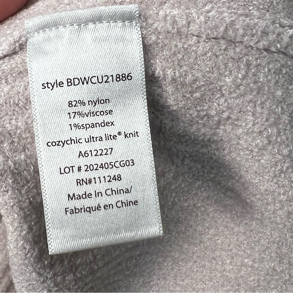 Barefoot Dreams Cozy Chic Ultra Lite Ribbed Button Down Cardigan Luster Size XL - Picture 6 of 9